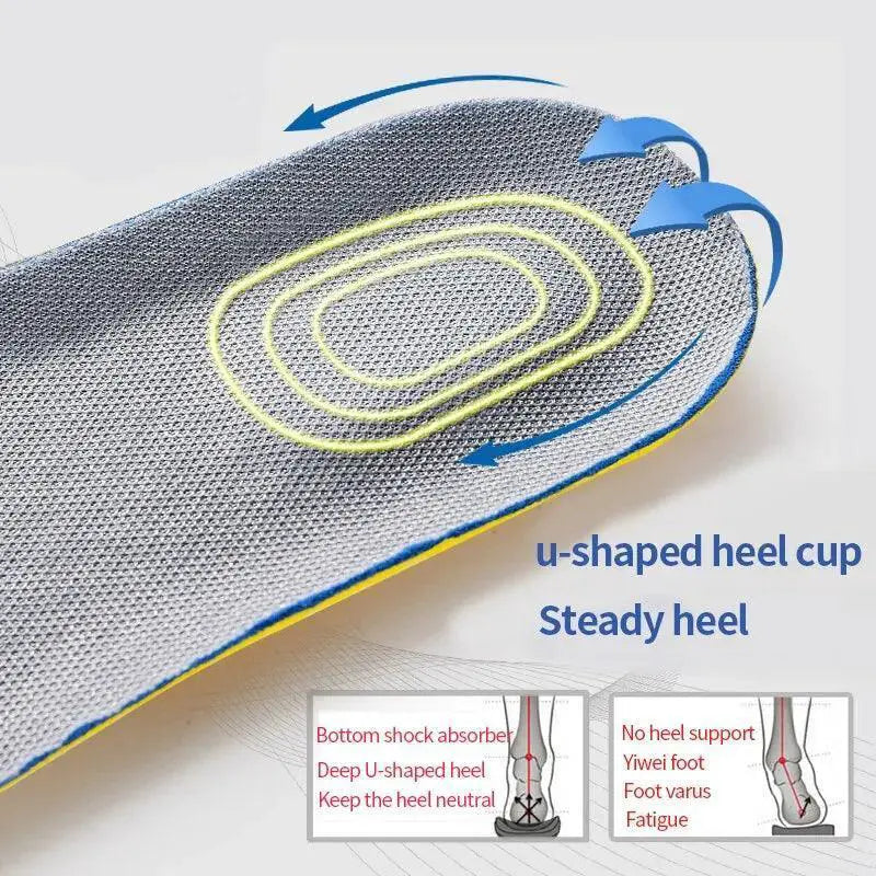 Premium Orthopedic Memory Foam Insoles for Comfort Support