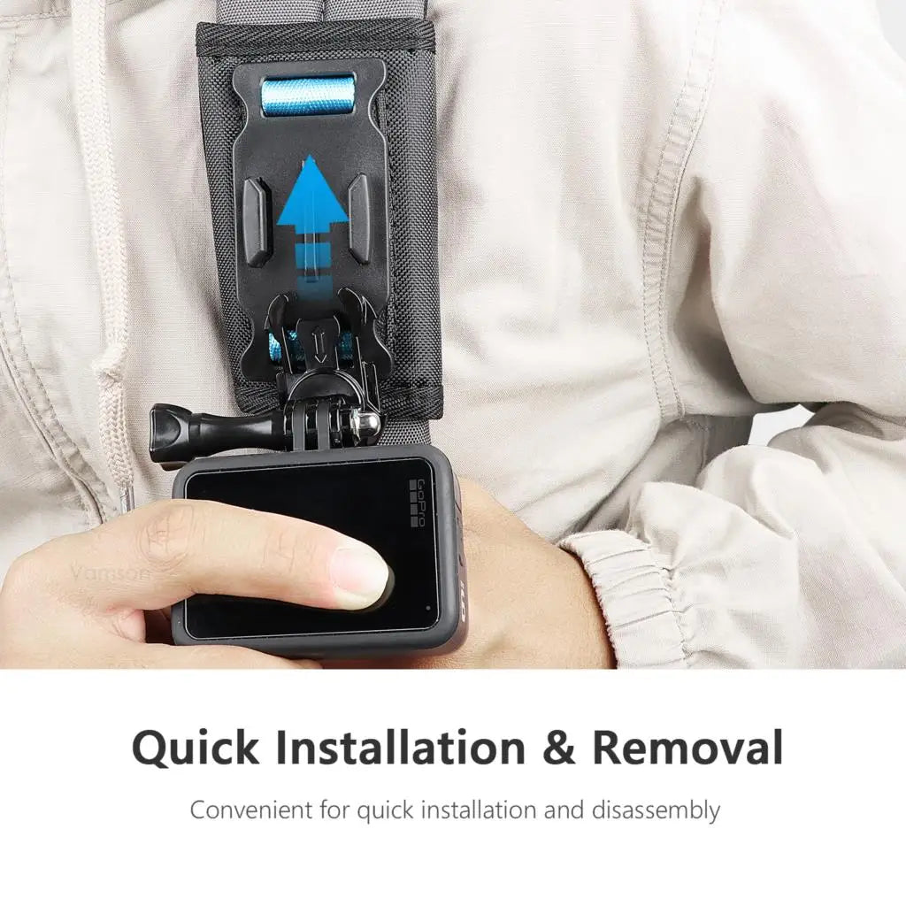VAMSON Insta360 Backpack Clip Mount