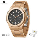 Sapphero Mens Watch Stainless Steel