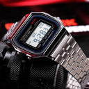 Luxury LED Steel Band Sports Watch Retro Military Style