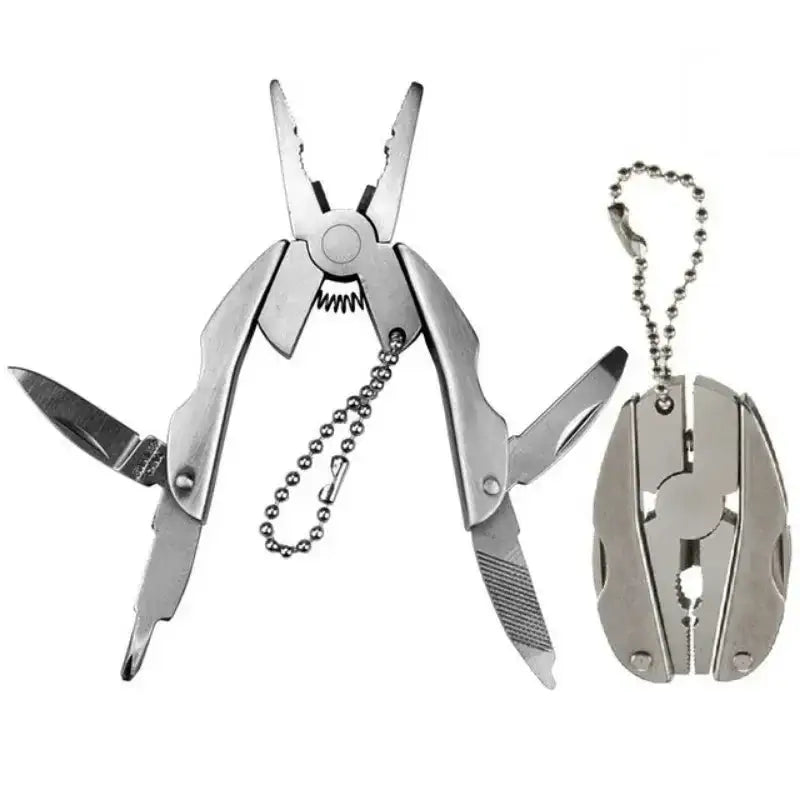 Stainless Multi Tool - Portable Outdoor Keychain