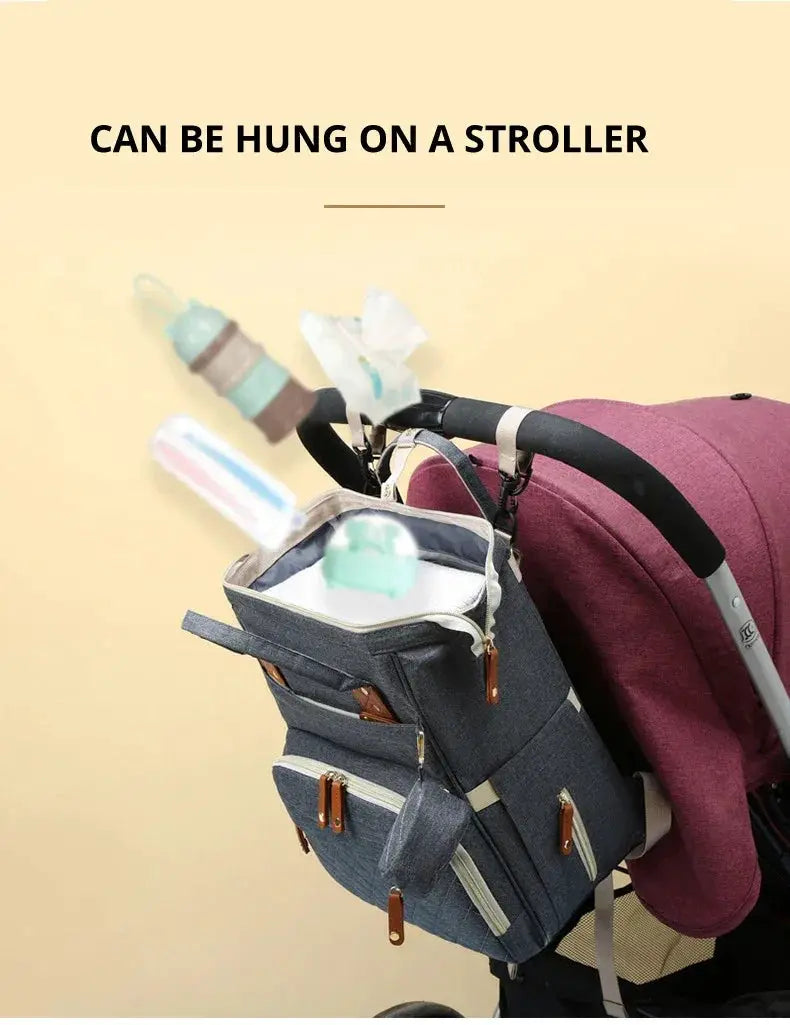 Waterproof Diaper Backpack for Parents — product view 9