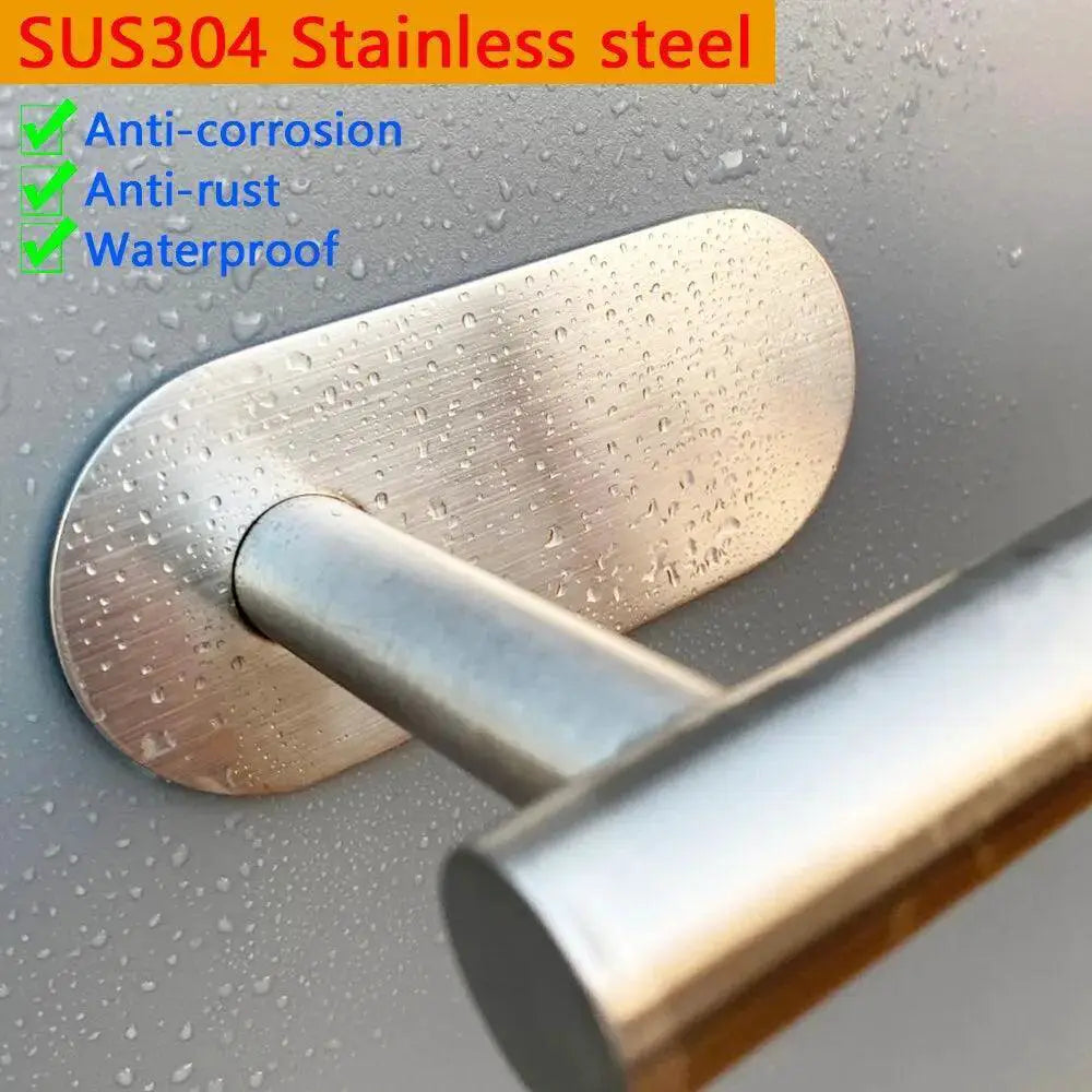 Stylish Stainless Steel Bathroom Tissue Holder Eco Friendly