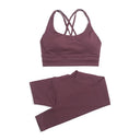 Nylon Yoga Set Women - Breathable Quick-Dry