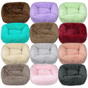 Luxurious Plush Dog Bed for Deep Sleep and Comfort 45x30