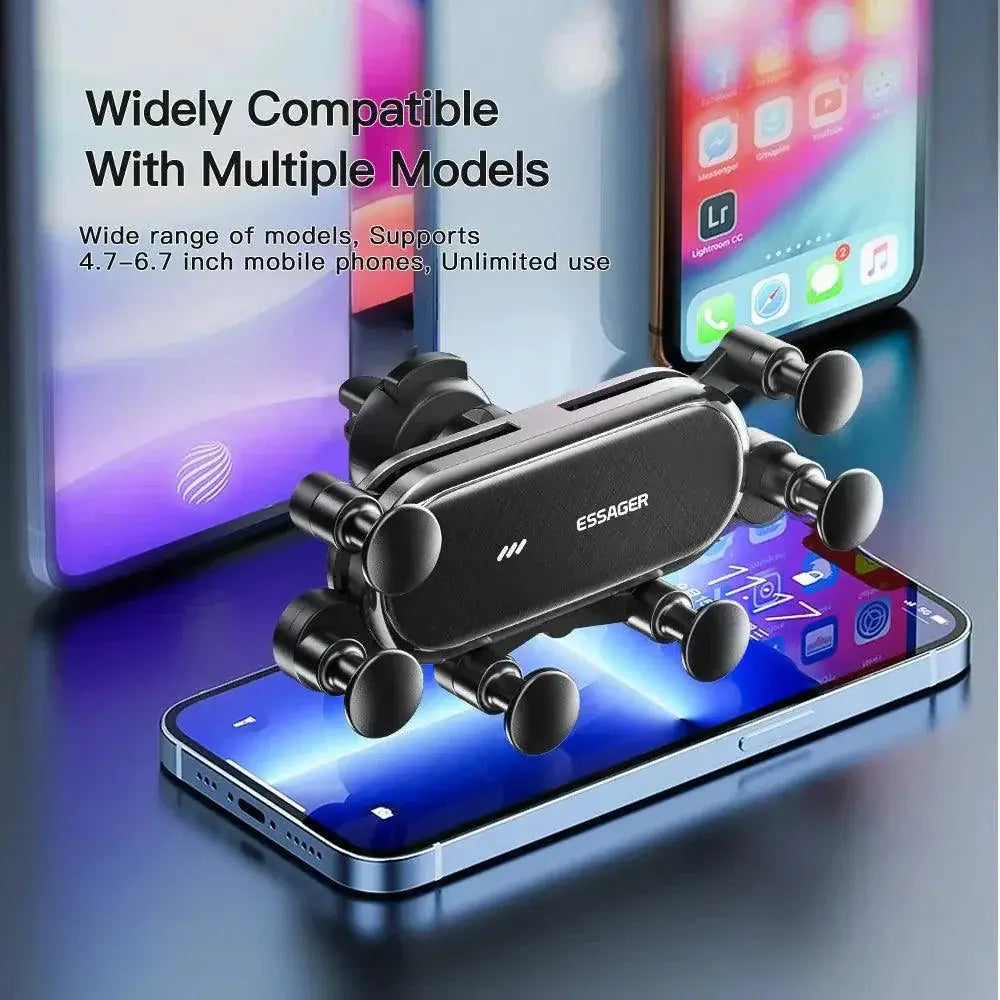Essager Car Phone Holder Secure Vent Mount For iPhone GPS