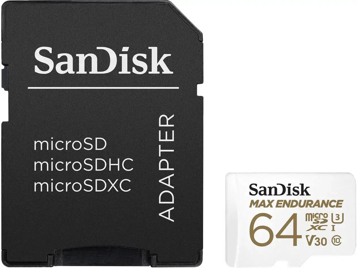 SANDISK MAX Endurance microSDXC Card with Adapter for Home — product view 2