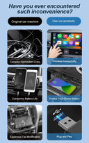 Wireless CarPlay 2 In 1 Box Plug And Play Easy Connect