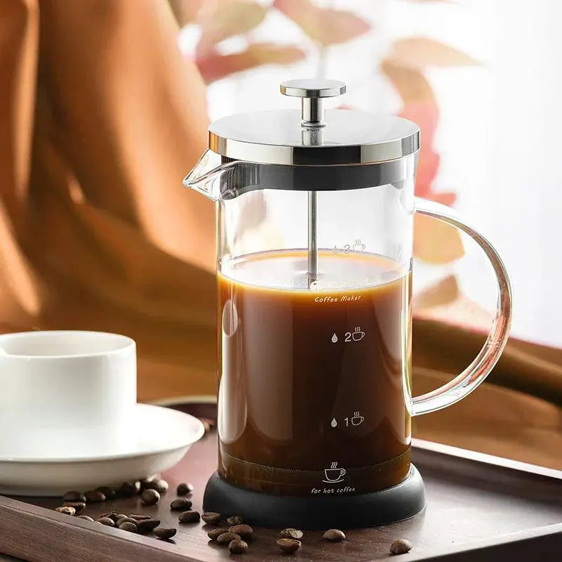 Gianxi French Press Pot 600ml Handmade Coffee Maker
