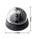 Fake Dome CCTV Camera With Flashing Led Light