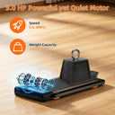 Under Desk Walking Pad Treadmill 3 HP Foldable 12 Percent Incline