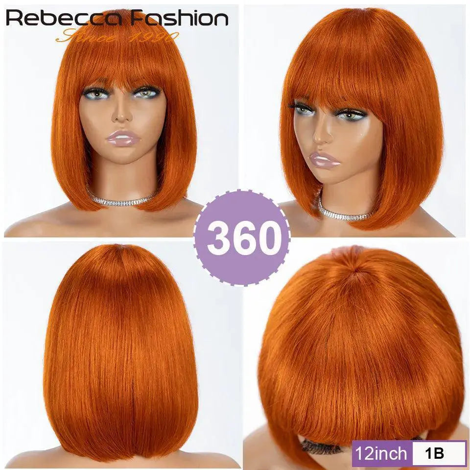 Burgundy Highlight Bob Wig 99J Color Fast Shipping