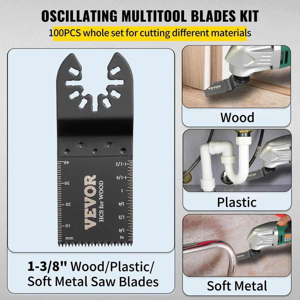 Oscillating Saw Blades Wood Kit — product image 4