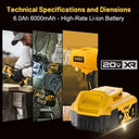 DeWalt 9Ah Max Runtime Power Pack