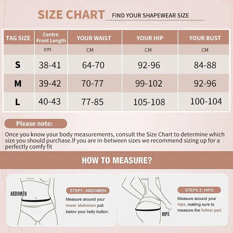 Slimming Bodysuit Shapewear Sexy Waist Trainer Butt Lifter