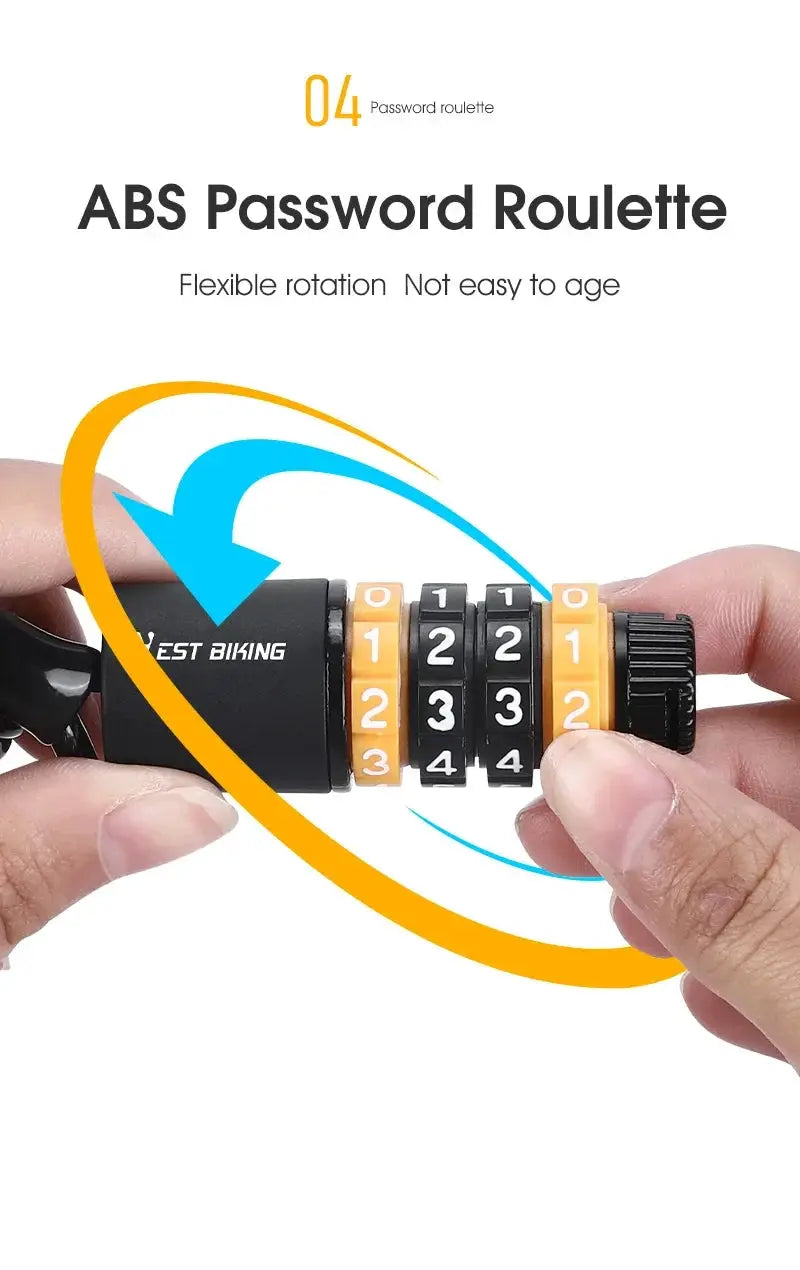 West Biking Lock for On The Go Security — product view 13