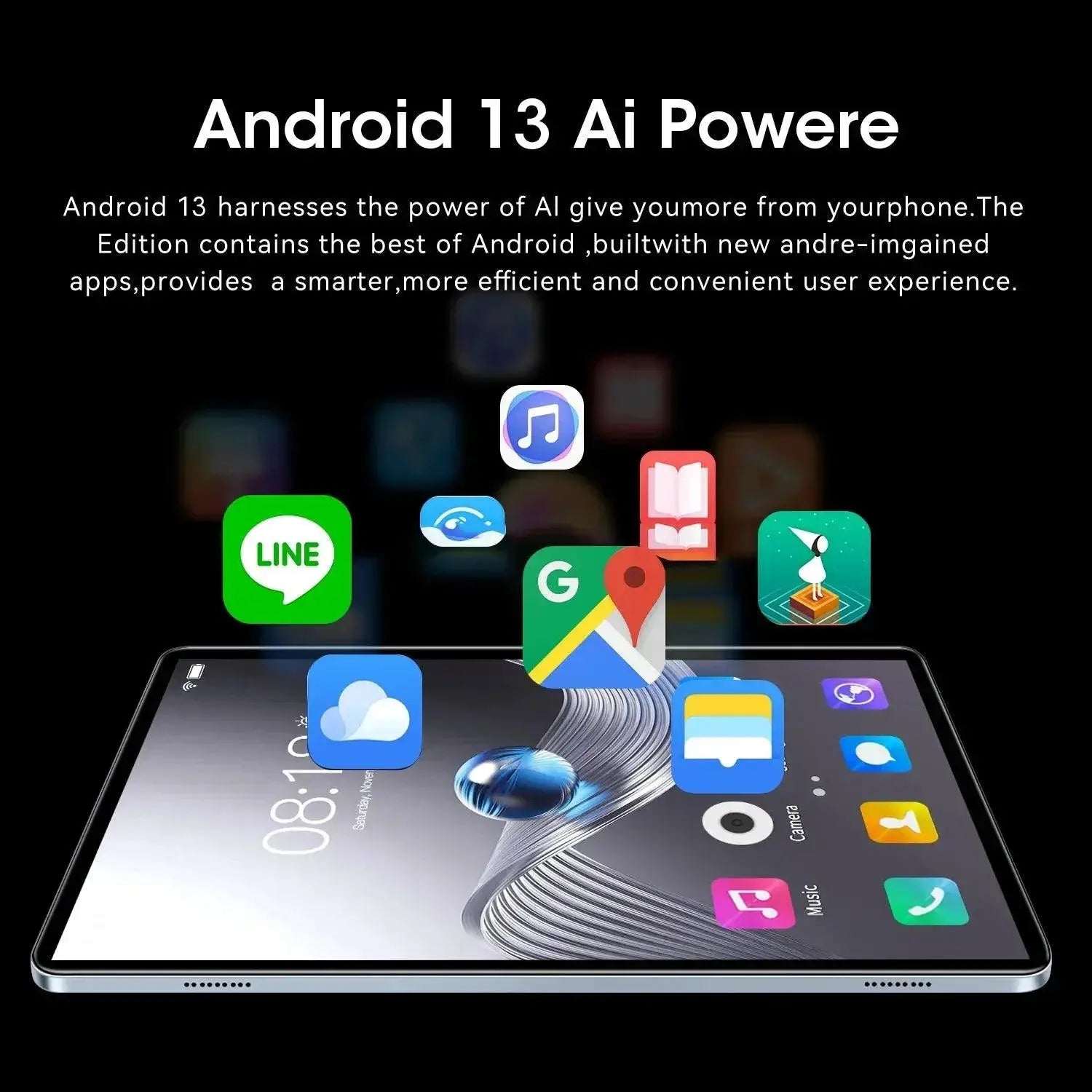 2024 5G Android Tablet Snapdragon 888 16GB RAM 1TB Storage