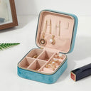 Velvet Jewelry Box For Travel Security