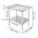 Commercial Stainless Steel Work Table