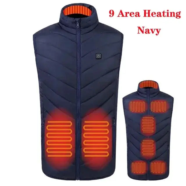 Heated Vest for Men Women Winter Warmth — product view 10