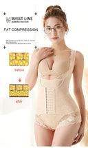 Seamless Women Bodysuit Shaper Tummy Trimmer & Thigh Slimmer