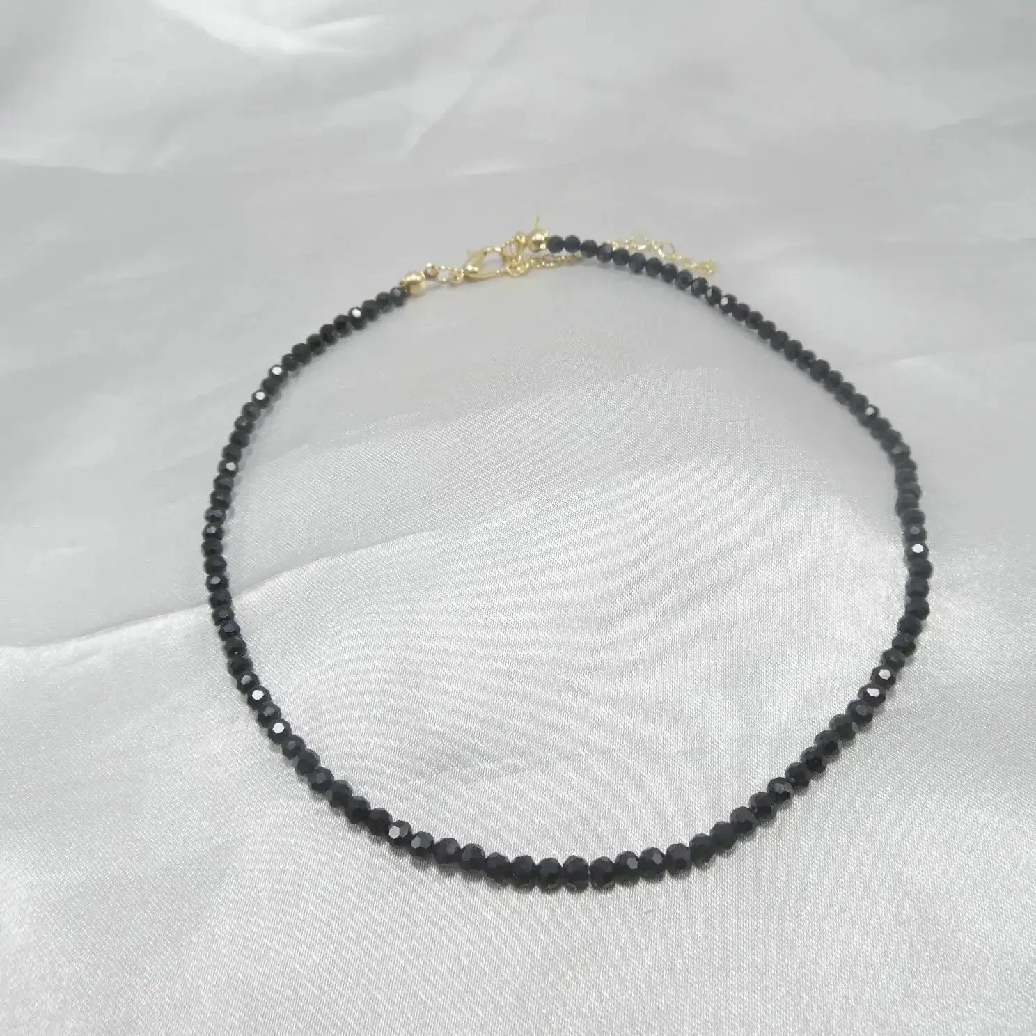 Black Beads Short Necklace For Women Fashion Brand Choker