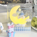 Sanrio Moon Lamp: with Cinnamoroll & Hello Kitty