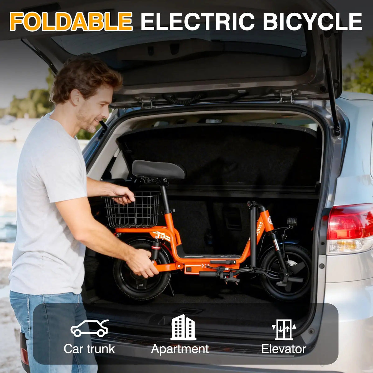 Bodywel T3 Adult Electric Scooter Fold