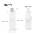 Leak-Proof Pet Bottles Set for Travel