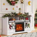 Wooden Electric Fireplace