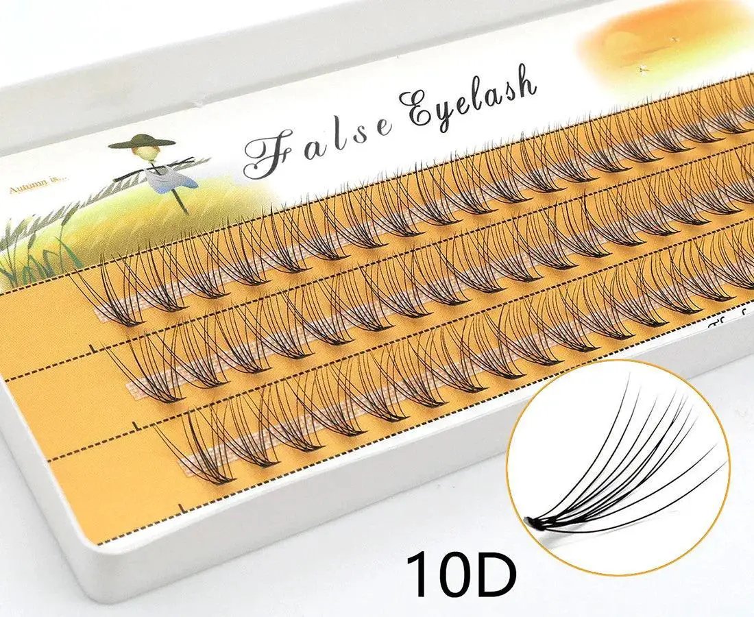 Handmade Natural Mink Individual Cluster Eyelash Extensions