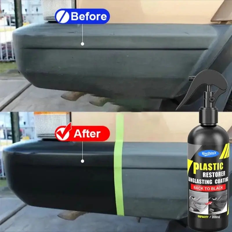 Car Plastic Restorer Back To Black Gloss Plastic Renovator — product view 2