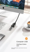 Reliable USB 2.0 Extension Cable for PCs