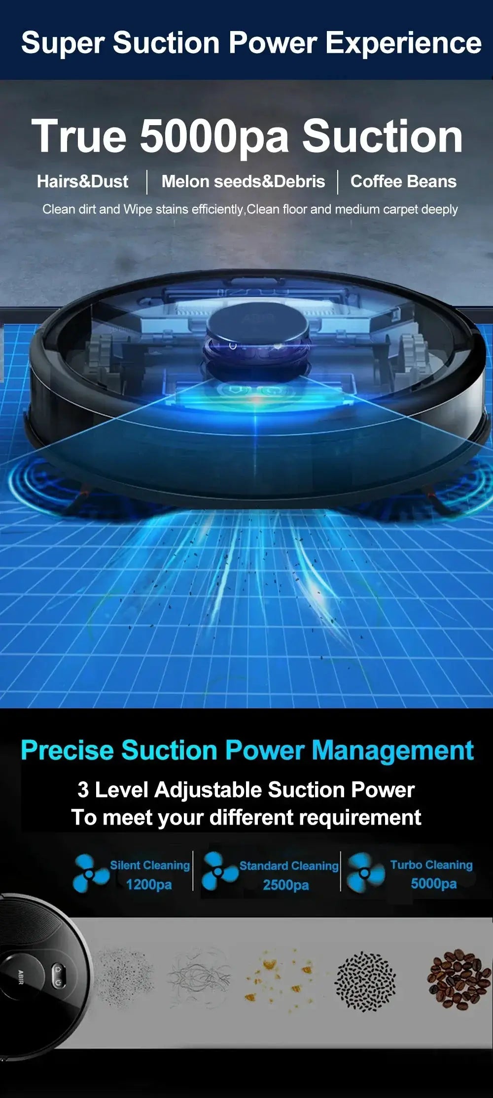 Self Emptying Robot Vacuum for Homes — product view 13