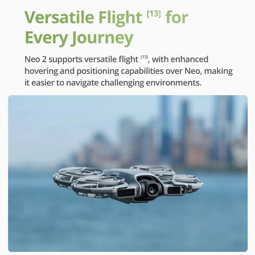 DJI Neo 2 Motion Fly More Combo Drone 4K Professional Drones with a Camera & Goggles N3 Immersive Stable Transmission With Digital Transceiver FPV Drone for Beginners With 3x Batteries