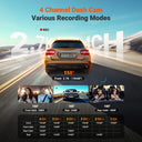 Vantrue Dashcam Channel Wifi Degree
