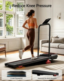 ROBORE U19F Under Desk Treadmill 15 Percent Incline Quiet Folding