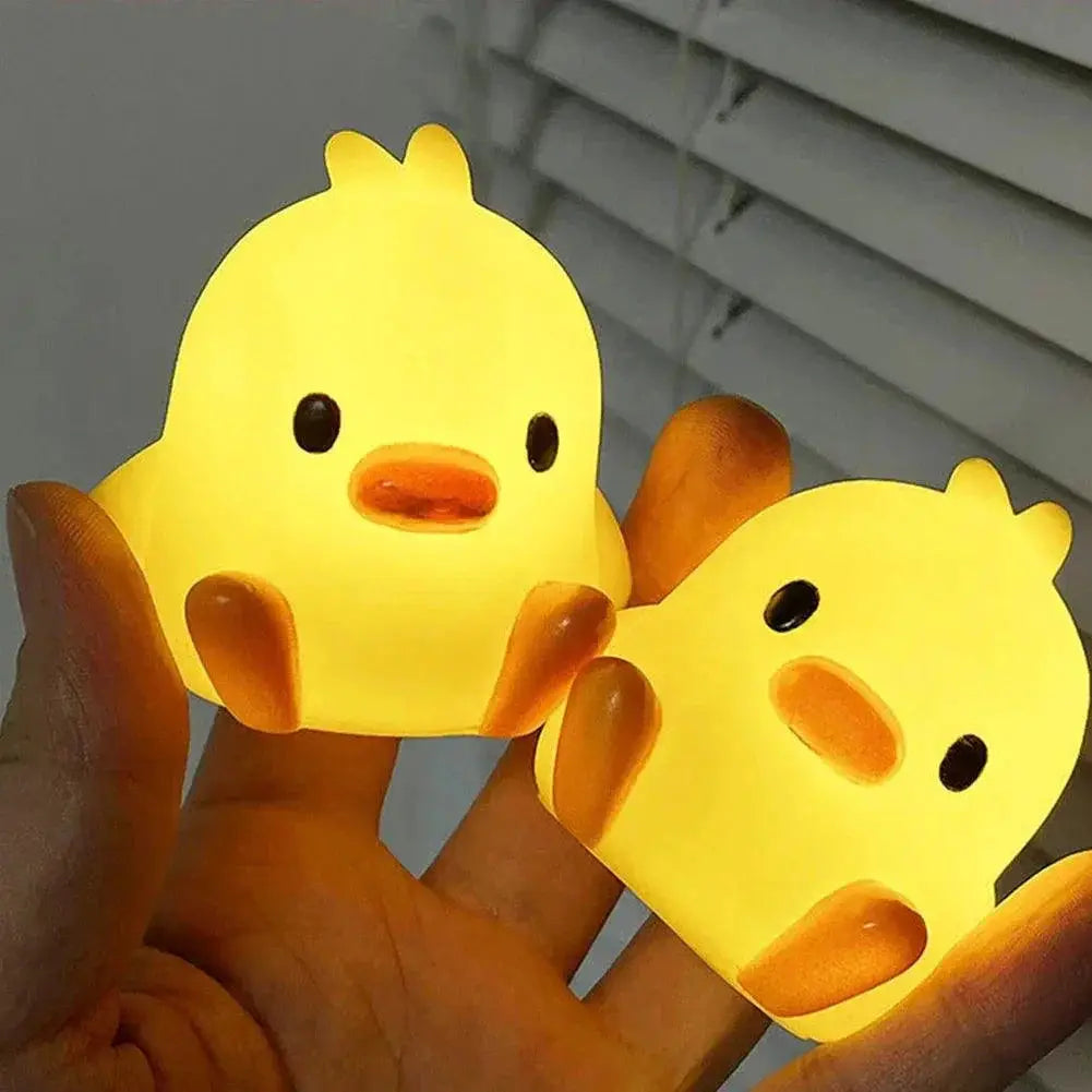 Night Light Cute Cartoon Duck LED Kids Bedroom Decor