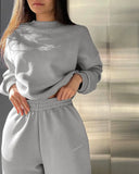 Cozy Women Tracksuit Set for Casual Wear