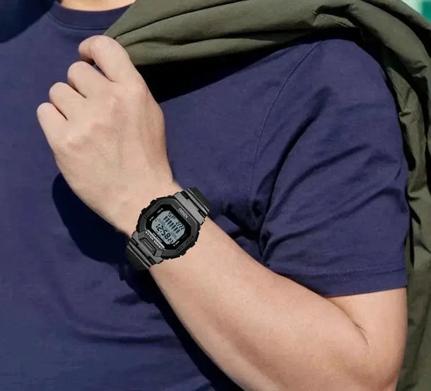 OHSEN Digital Sports Watch Chronograph Backlit Display