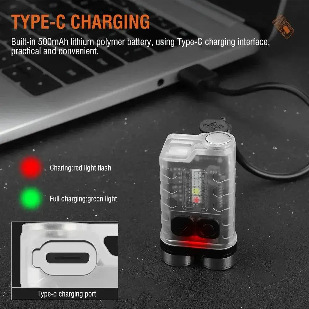 V3 Keychain Light Flashlight for Adventures and Everyday Use