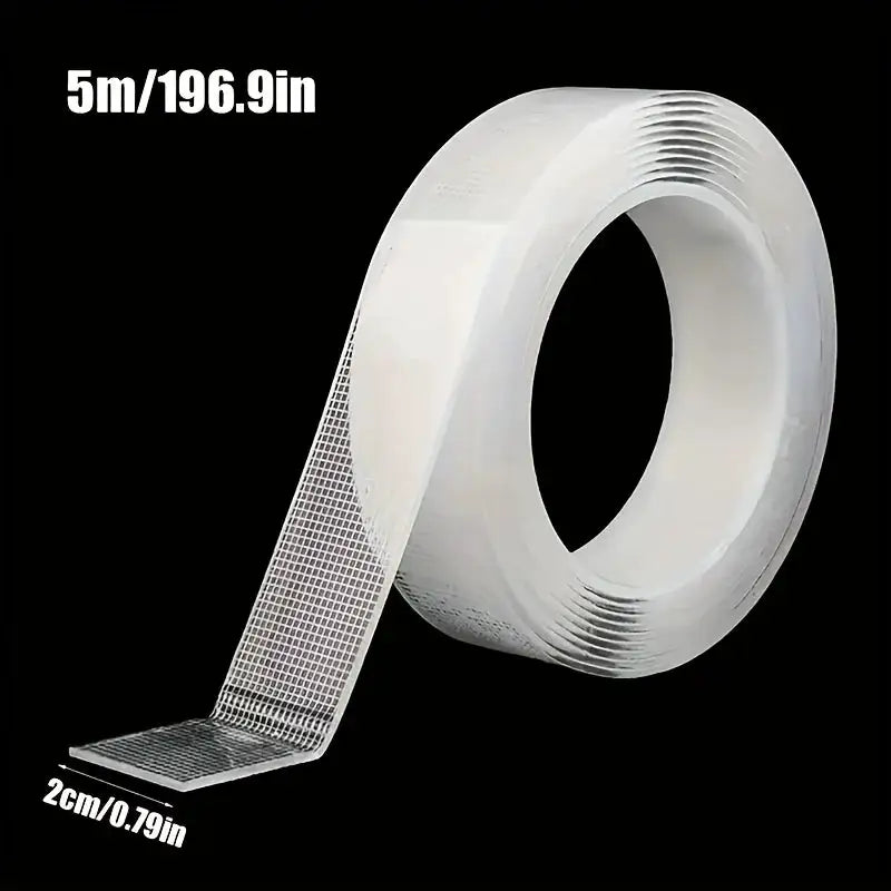 Heavy Duty Nano Tape Double Sided Transparent Waterproof Adhesive Tape Removable Strong Sticky Mounting Tape for Home Office