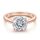 Classic Moissanite Silver Ring