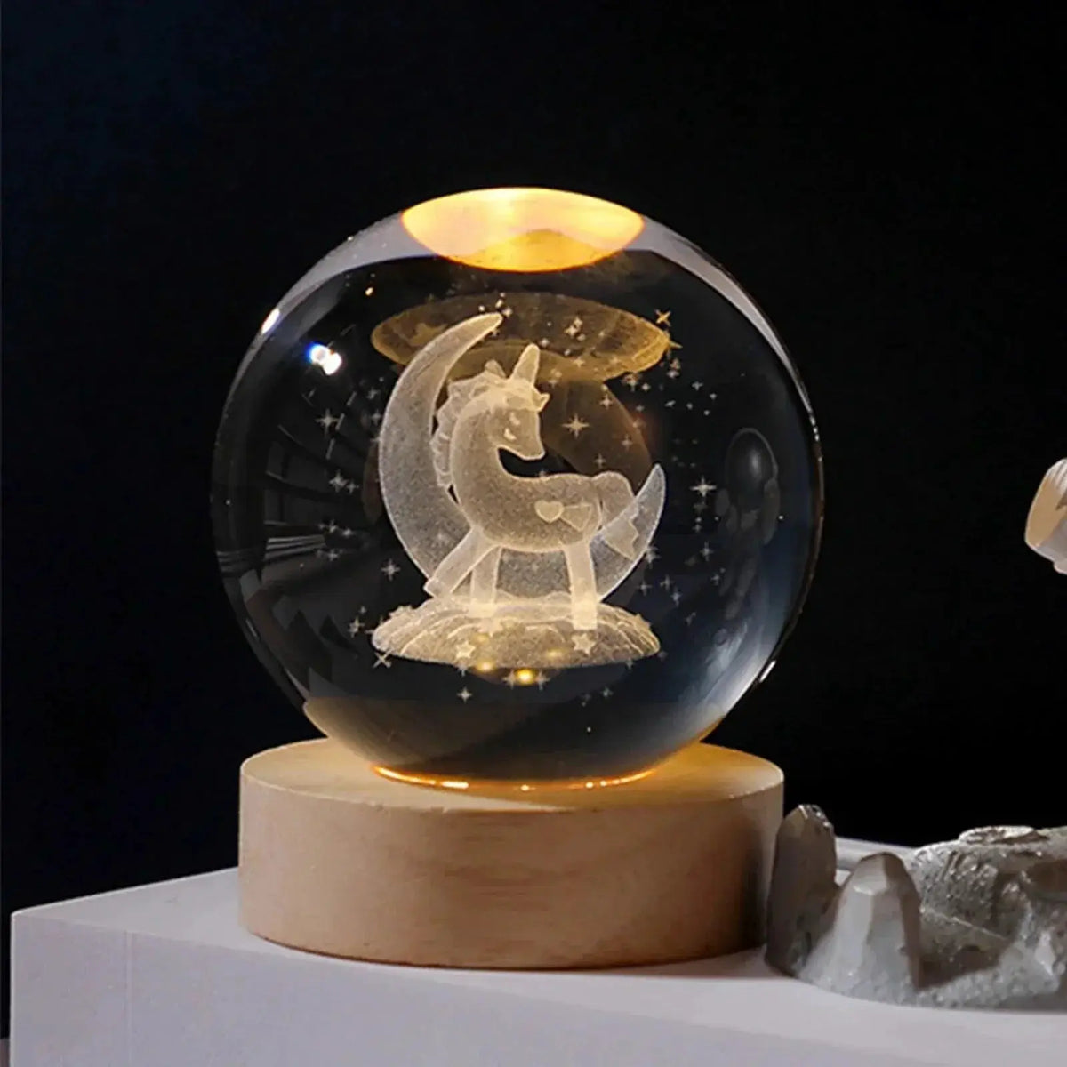 Night Light for Kids Soothing Sleep — football