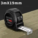 High precision wear-resistant tape measuring tool 3/5/10 meter metric self-locking fluorescent steel ruler