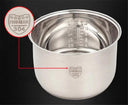 Rice Cooker Pot Replacement 304 Stainless Steel Non-Stick 5L