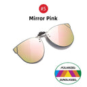 Stylish VIVIBEE Women's Cat Eye Clip On Sunglasses Fashion