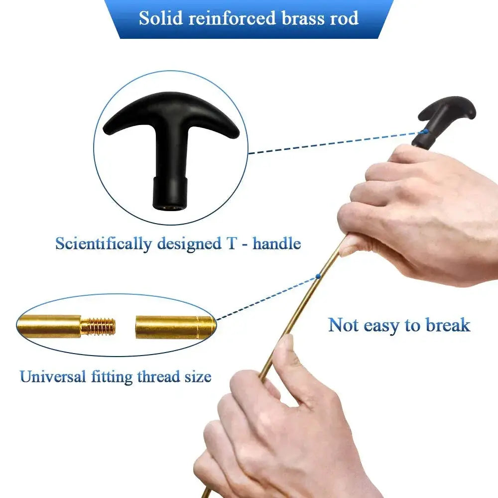 TwentyOne Pcs Tactical Gun Cleaning Kit For Handguns Rifles