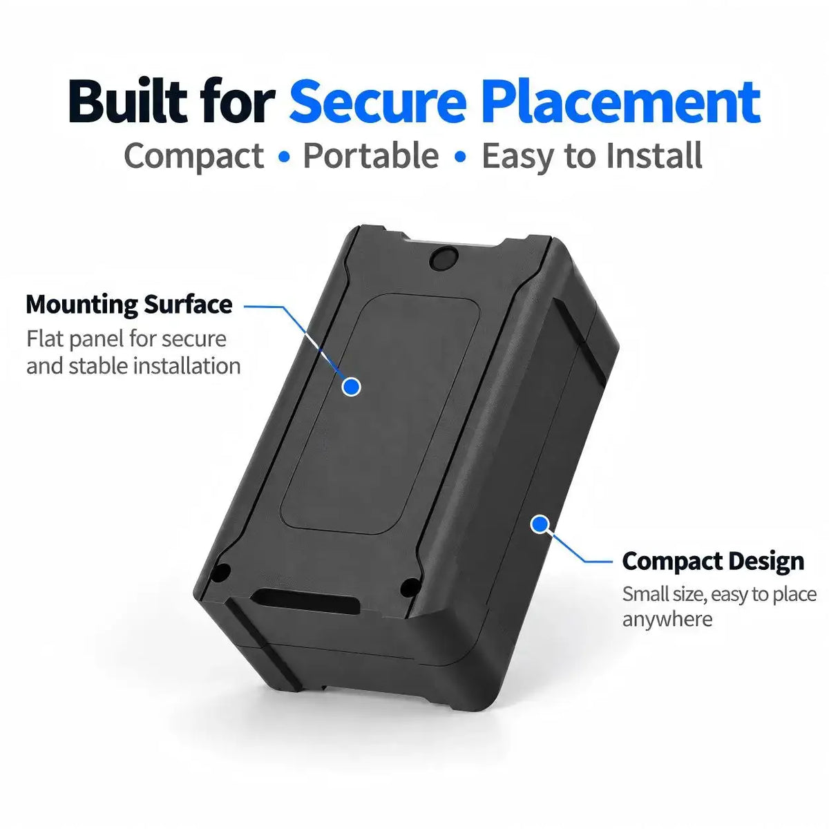 Wireless GPS Tracker for Car Anti-Theft | Global -Time Vehicle — product view 2