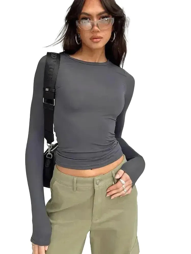 Comfortable Long Sleeve Tee for Women — product view 1